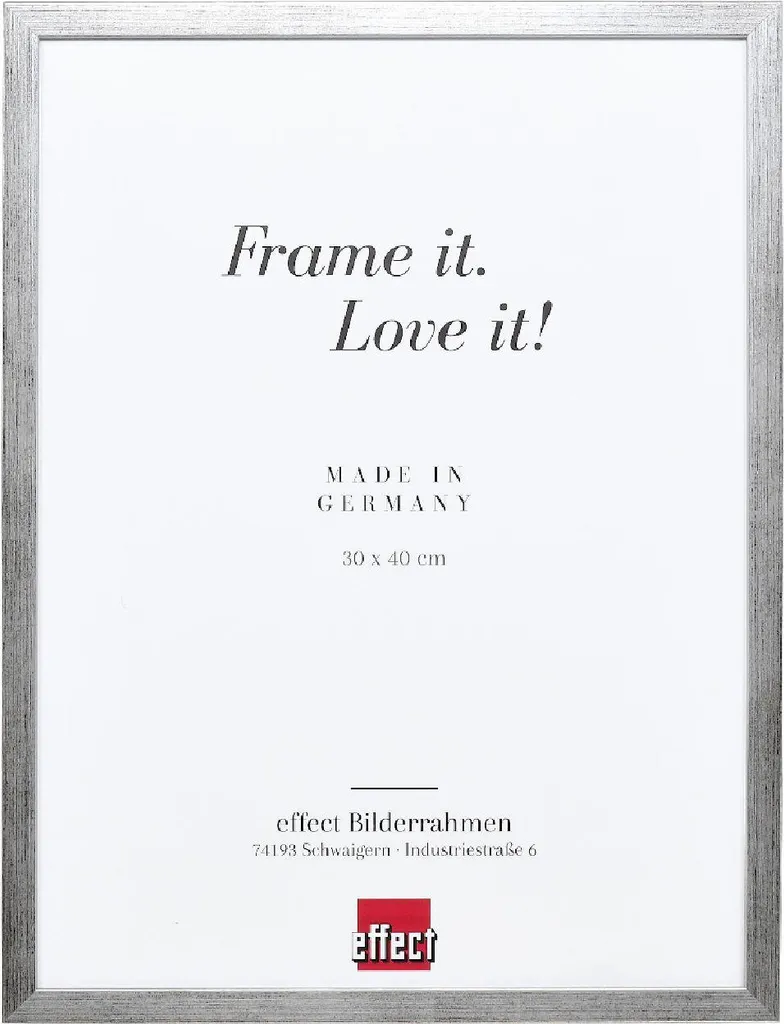 Cornice Top S argentata 20x20 cm vetro artistico