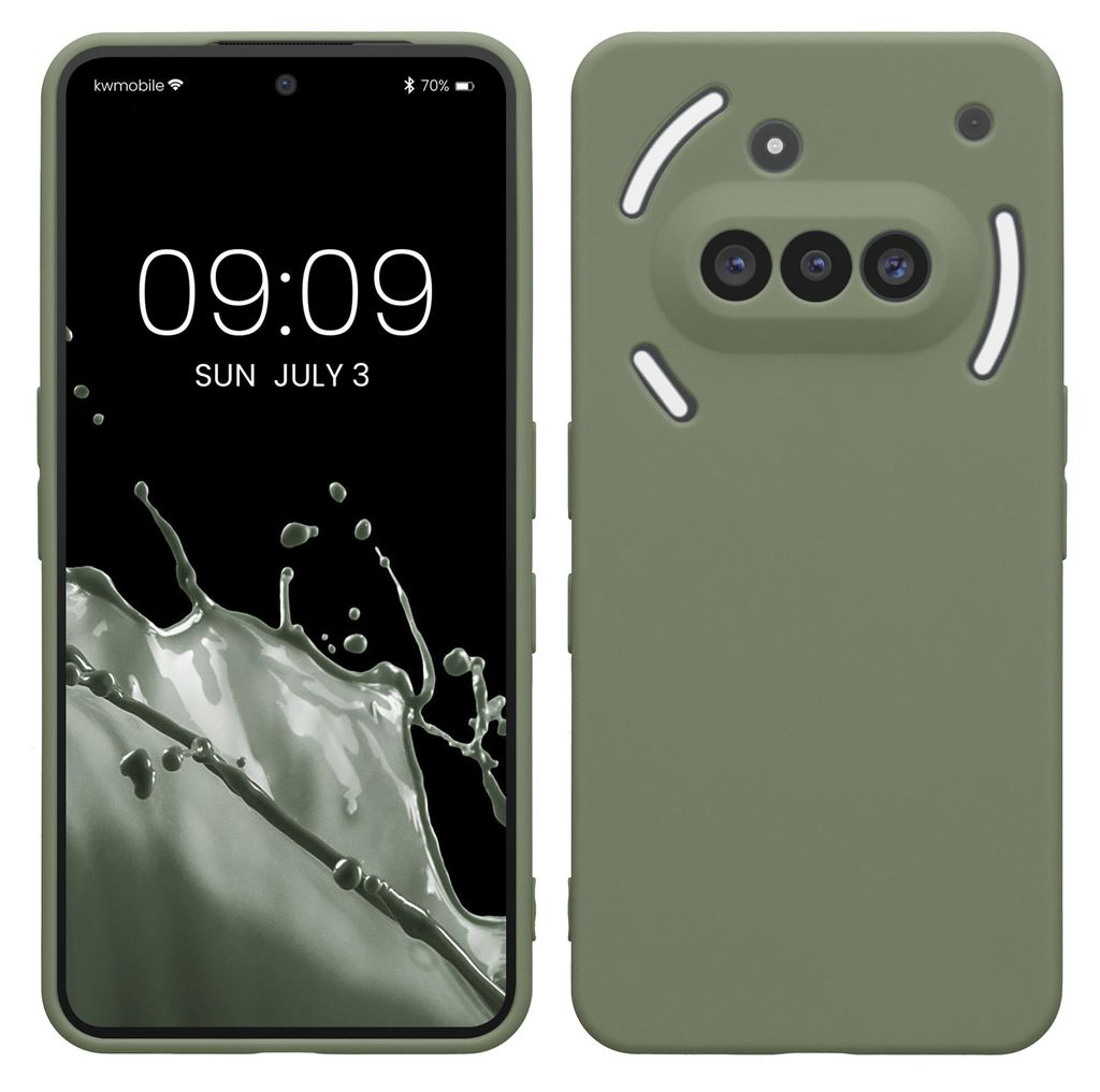 kwmobile Handyhülle für Nothing Phone 3a Hülle - weiches Produktbild 