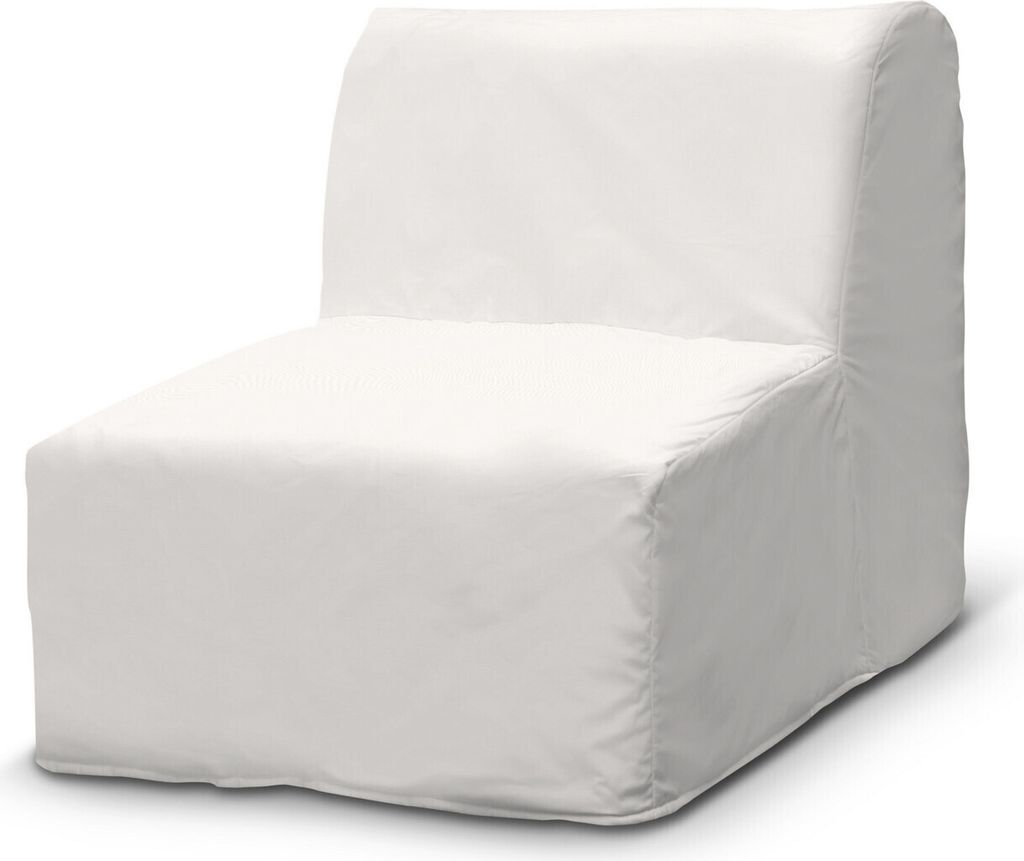 Dekoria Bezug für Lycksele Sessel, weiss, Bezug für Lycksele Sessel