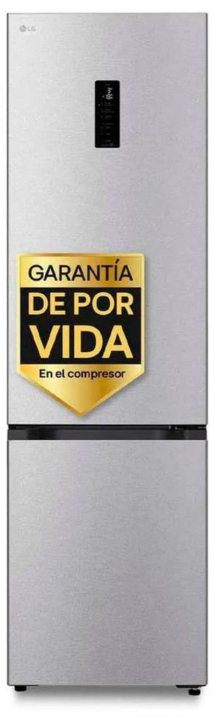LG GBBS727CMB, 375 l, T, 10 kg/24h, C, Fresh Zone Fach, Silber