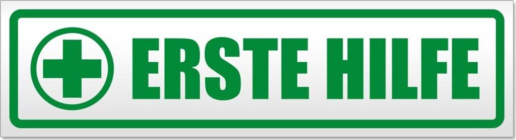 Erste Hilfe Magnetschild Schild magnetisch