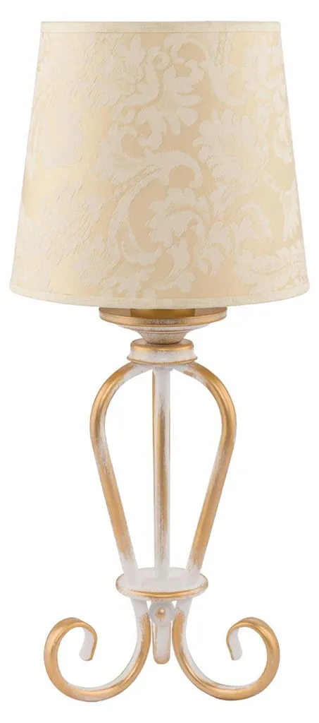 Lampe à poser SOFIA métal doré 45cm IP20 Jupiter style contemporain
