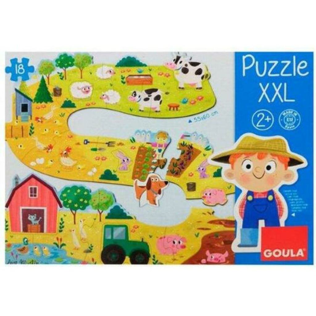 Puzzle Xxl Farm Animals Produktbild 