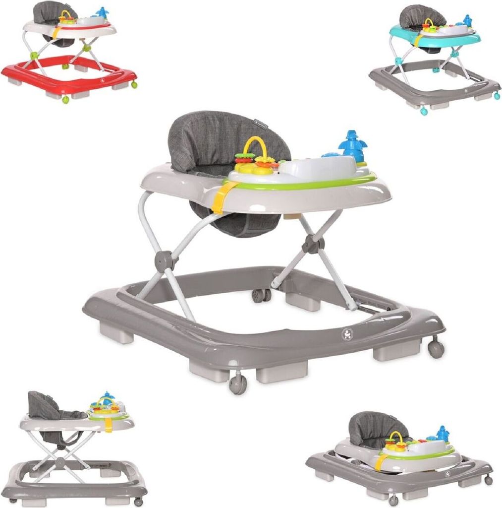 Bertoni Lauflernhilfe Sea Adventure Spielcenter Musikfunktion hhenverstellbar grau