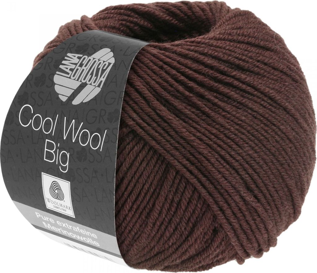 Lana Grossa - Cool Wool Big 0987 schokobraun