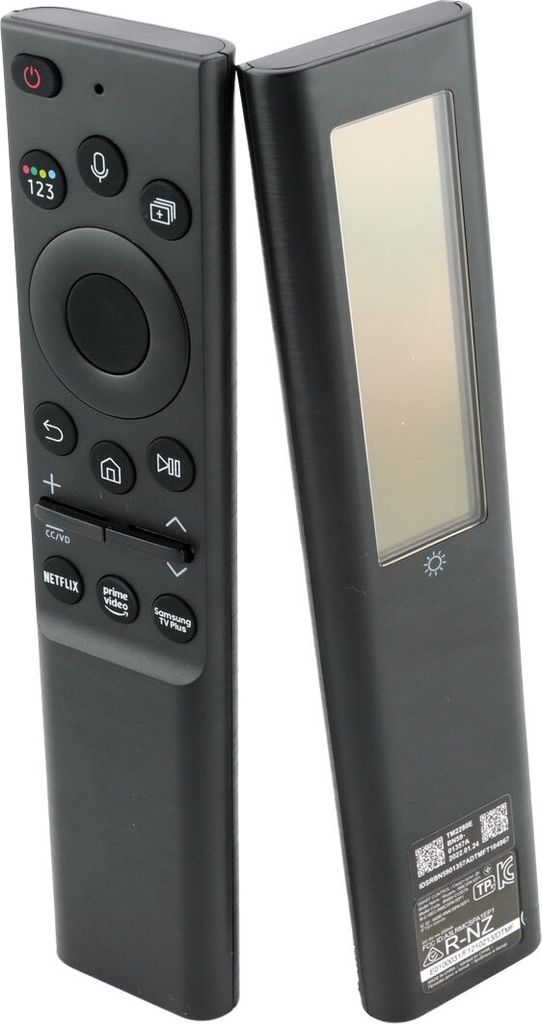 azurano Ersatz Fernbedienung für Samsung BN59-01357B TM2180E & BN59-01357A mit USB-C, Solar & Sprachsteuerung, für The Frame, Neo QLED, Crystal U...