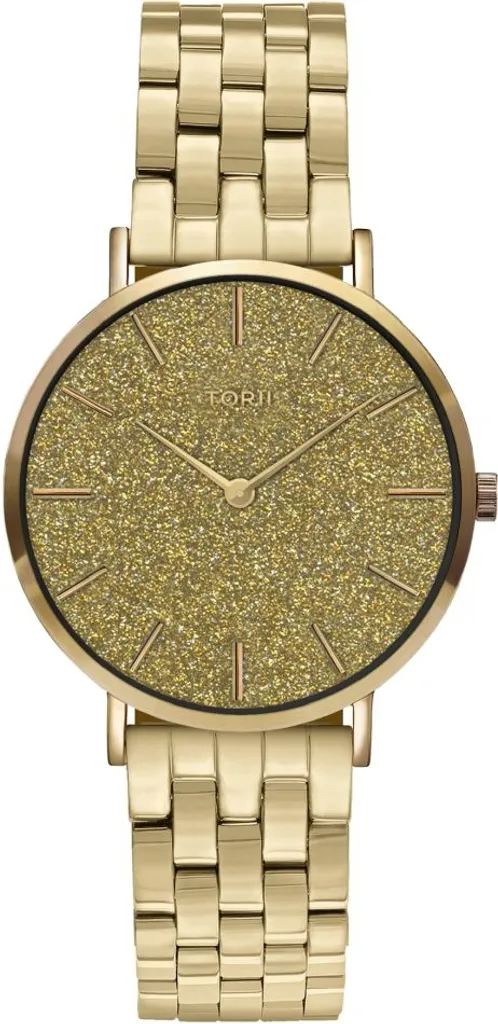 Montre femme TORII G34GB.1G Gold Fashion en acier doré chic et raffiné