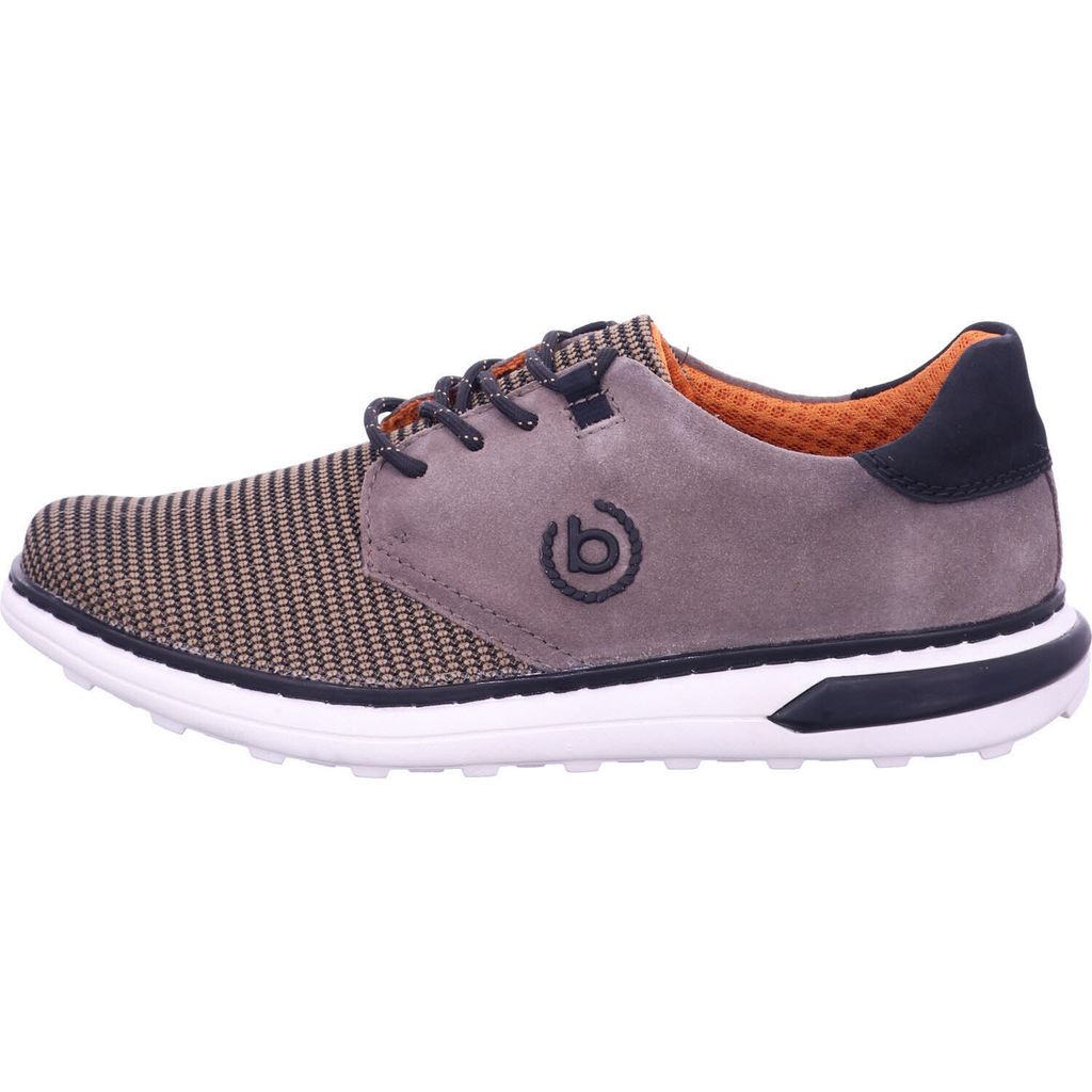 Casualowe sznurowane buty męskie w jednolitych kolorach Zdjęcie produktu 