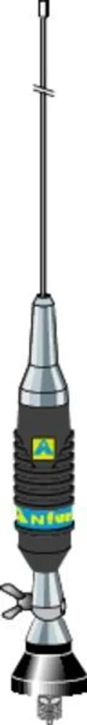 Antenne mobile CB haute performance Midland T638.06 en acier