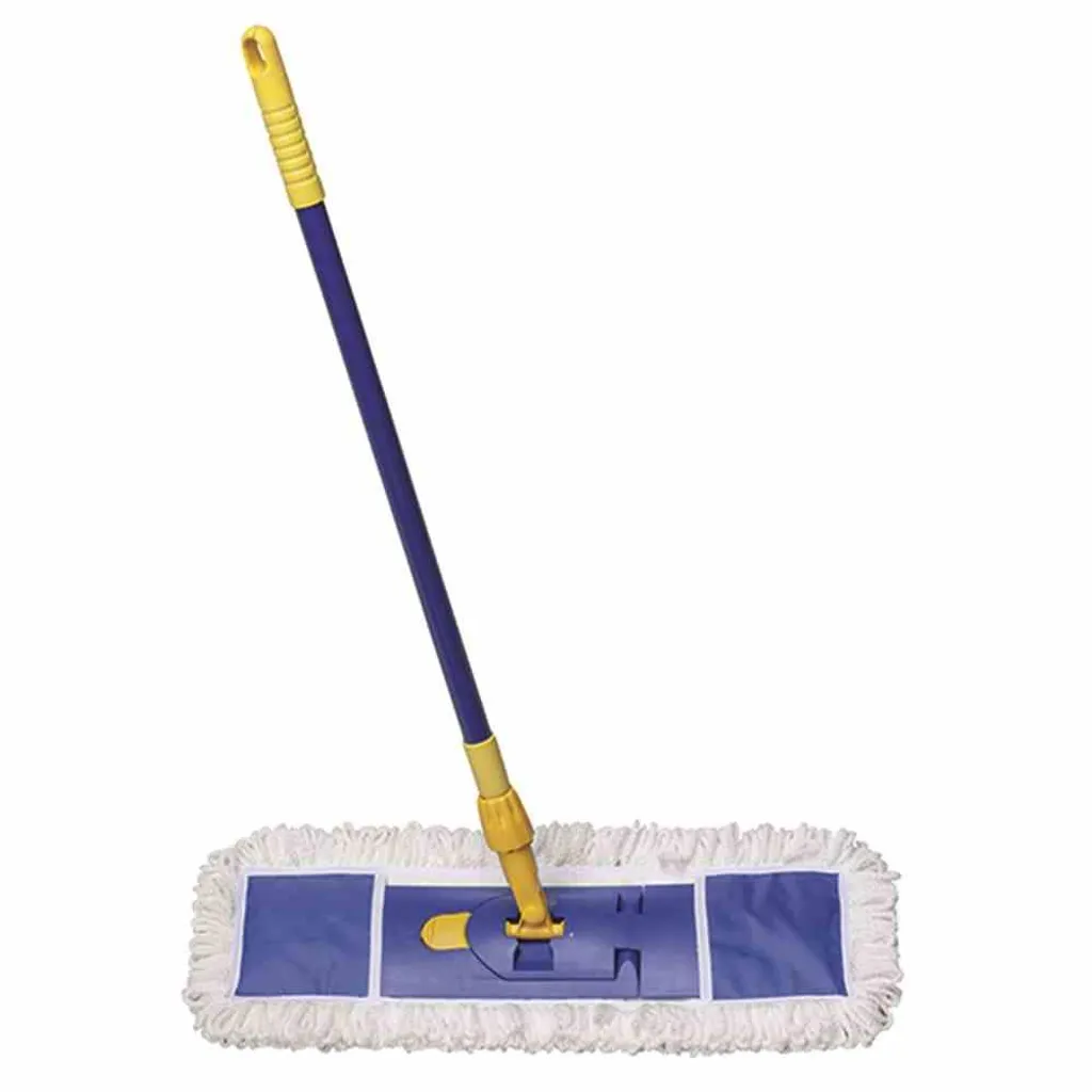 BÜMAG 539-5 Set de Nettoyage de Sol 50cm avec Manche 1,30m Blanc et Bleu