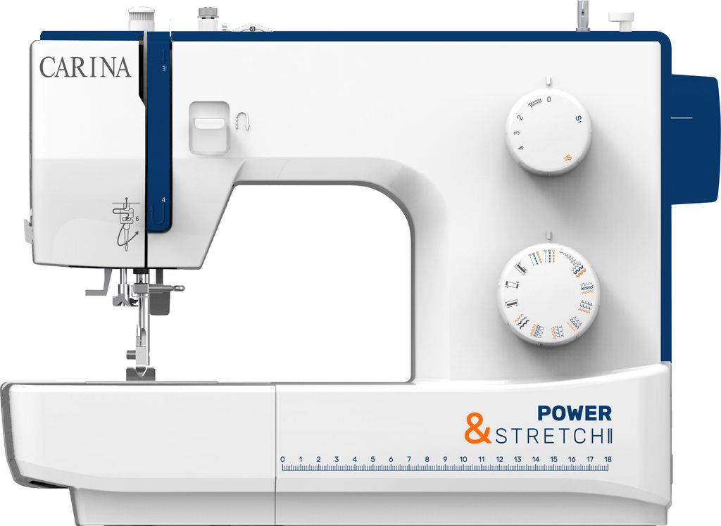 Carina Power Stretch II, Weiß, Automatische Nähmaschine, Produktbild 