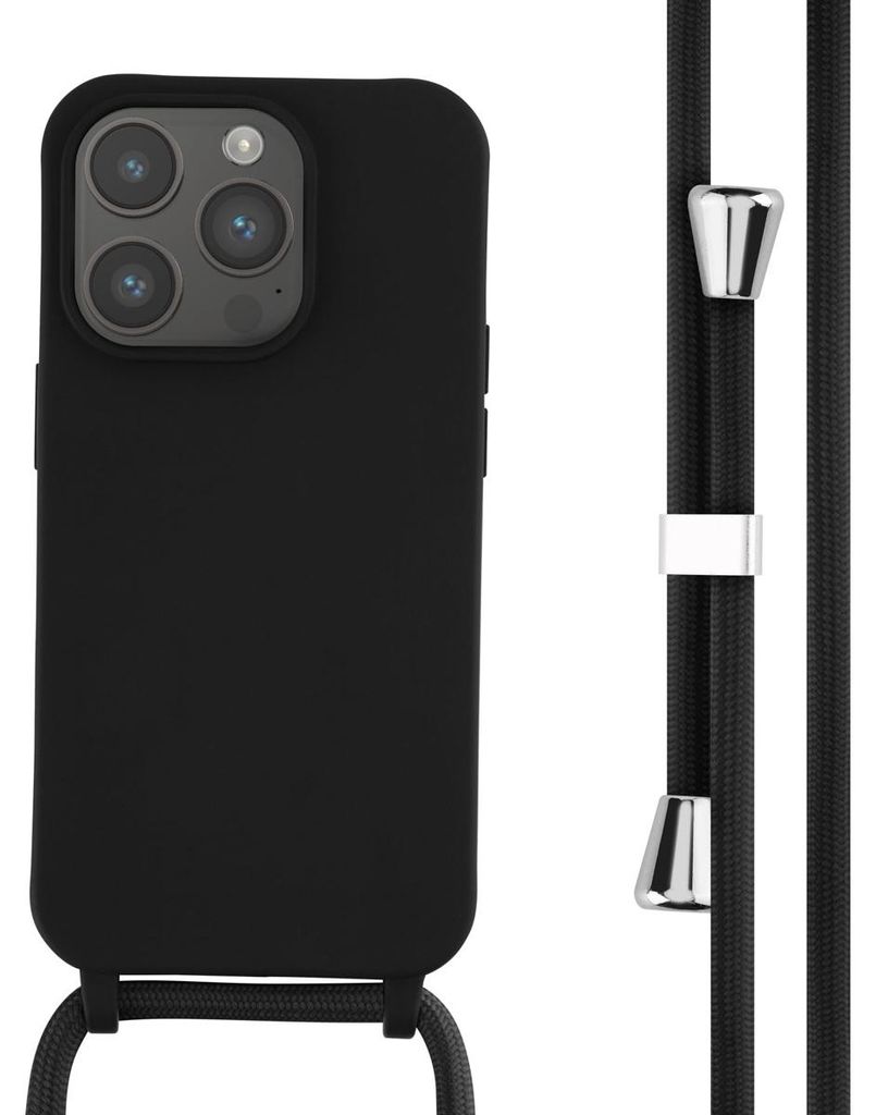 Funda de Silicona con Cuerda para Apple iPhone 14 Pro - Imagen del producto 