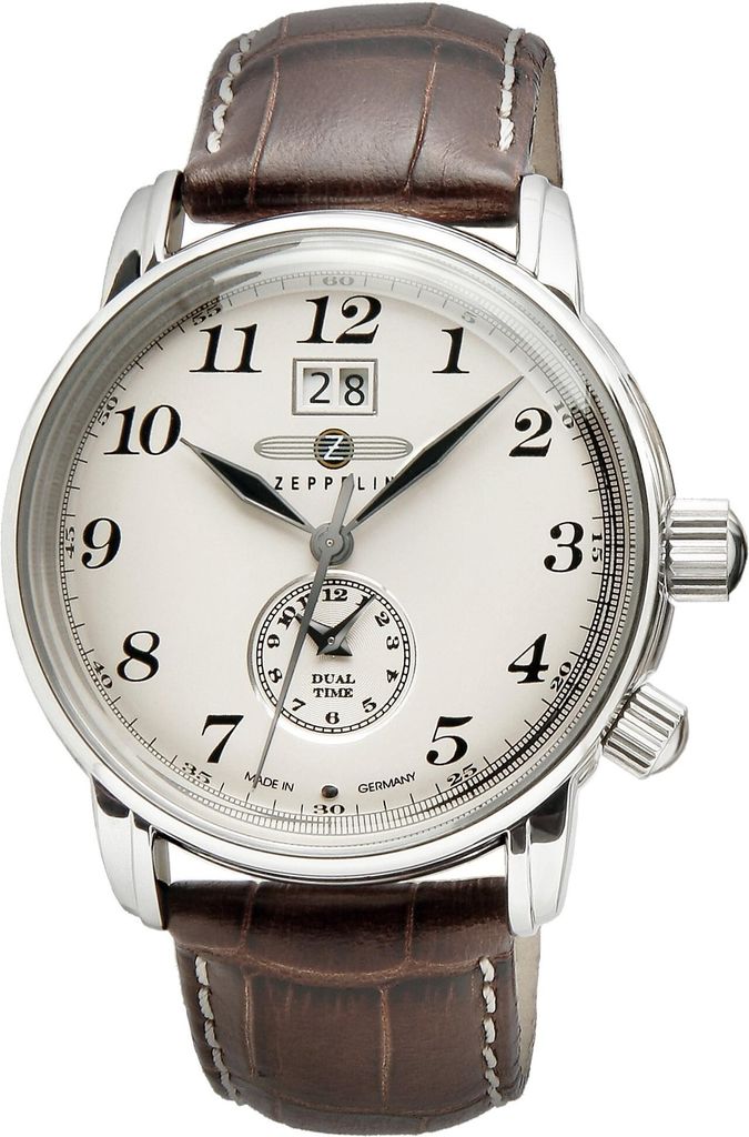 Zeppelin Herrenuhr LZ127 Graf Zeppelin Dual Time Produktbild 