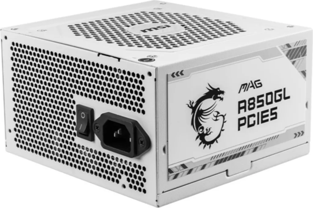 MSI 306-7ZP8A24-CE0 MSI Netzteil MAG A850GL PCIE5 WHITE 850Watt