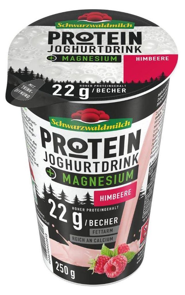 Schwarzwaldmilch Protein - Joghurt Drink Himbeere 0,9% Produktbild 