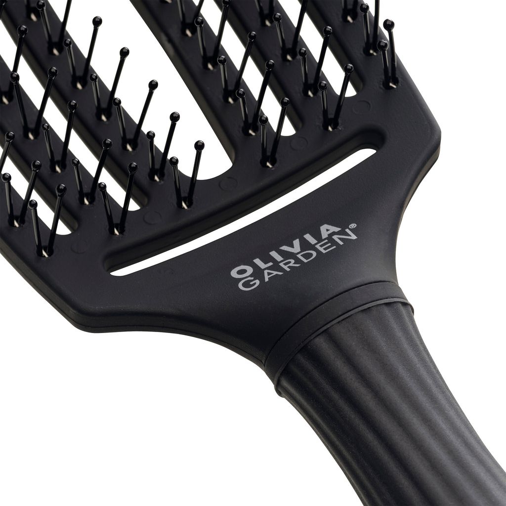 Olivia Garden Fingerbrush Double Bristles black M Zdjęcie produktu 5