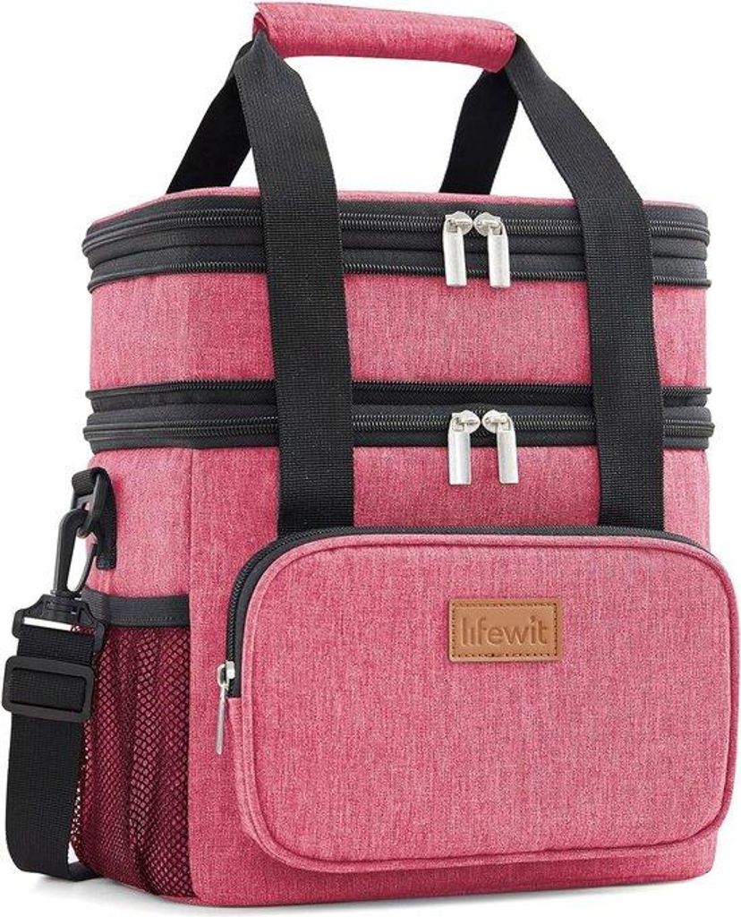 Isolierte Lunchbox Medium Rosa 12l
