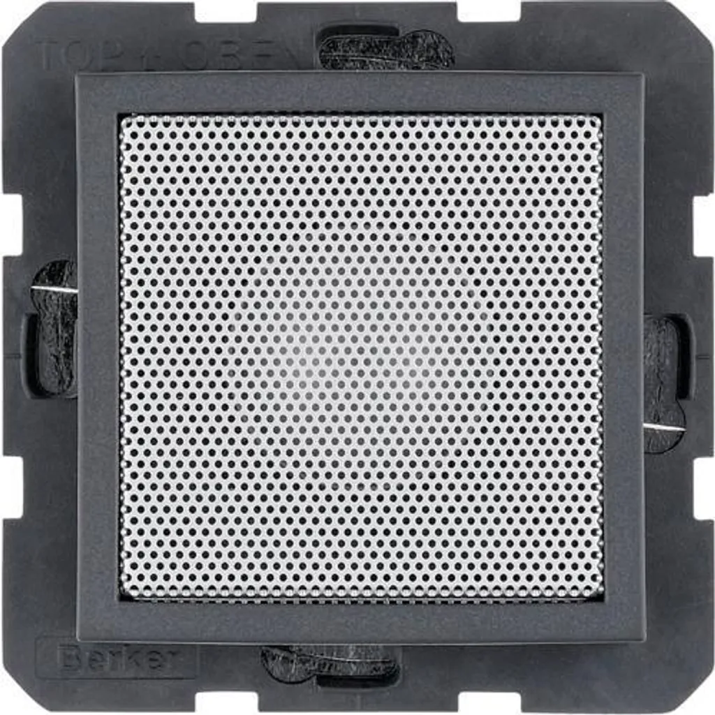 Haut-parleur Berker 28821606 anthracite mat pour séries B.3 et B.7