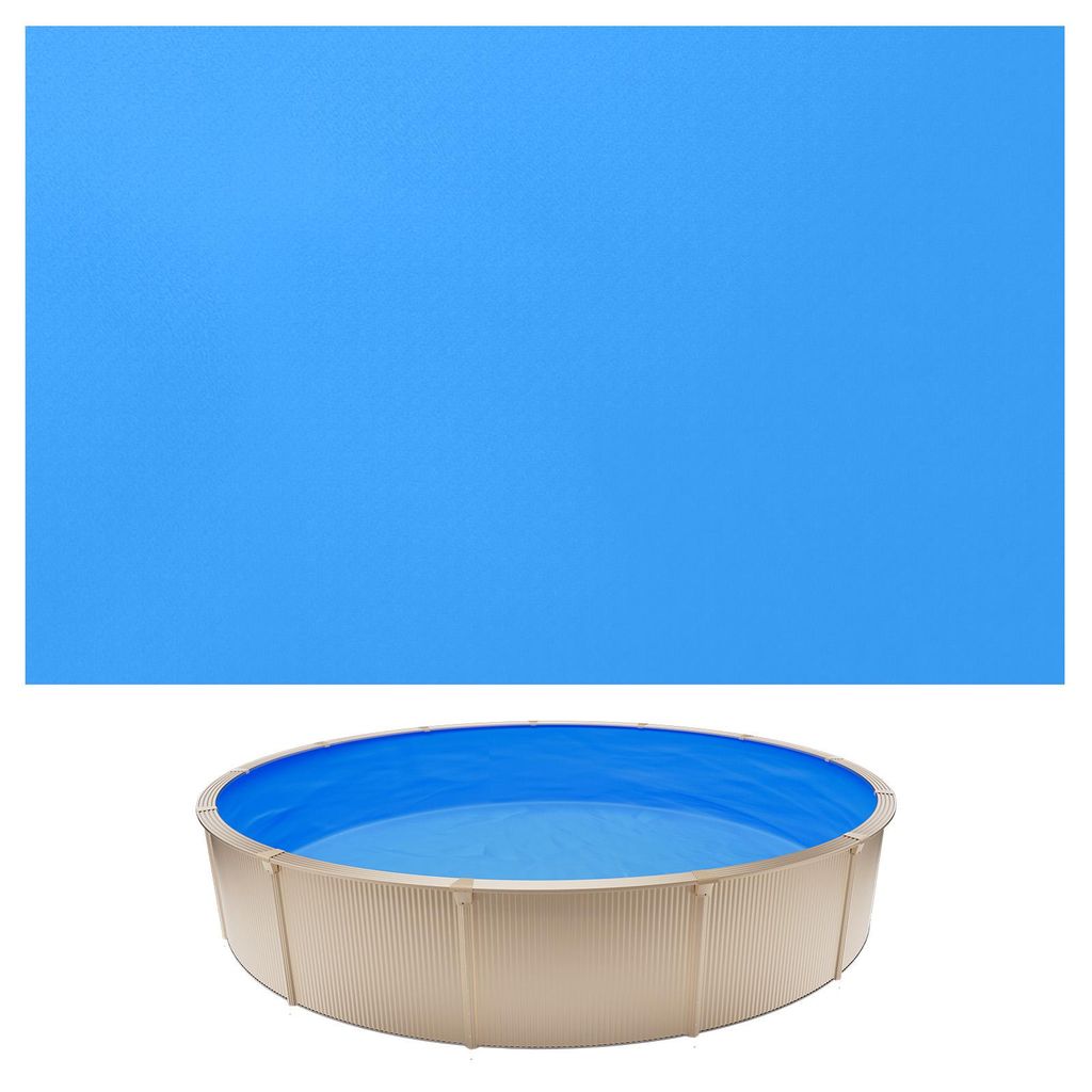 VEVOR Poolinnenfolie 3,6 m, Poolfolie für 90 cm Wandhöhe, Produktbild 