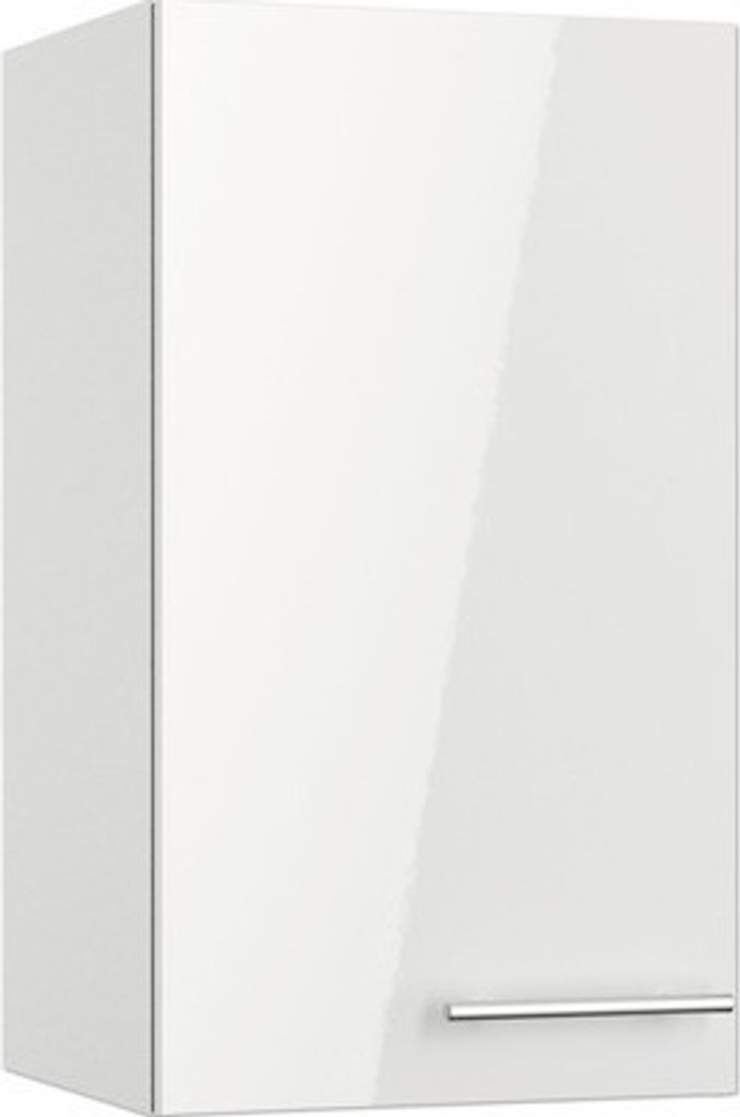Optifit Hängeschrank Rurik986 BxTxH 40 x 34,9 x 70,4 cm weiß glänzend zerlegt Anschlag reversibel KFRU OM406-8+