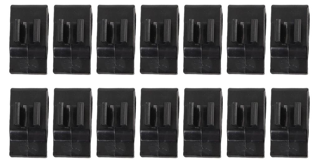 14 Stück Schlägertaschenklemmen aus Kunststoff, Putterhalter, Klemme, Organizer, Zubehör zum Üben