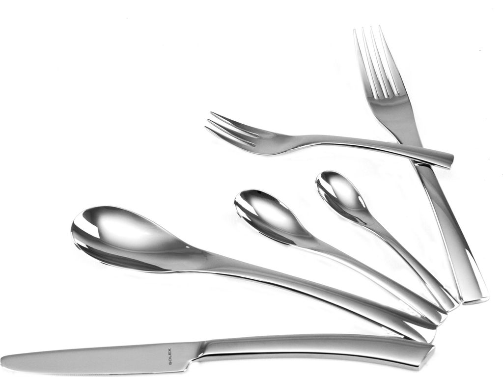 Solex Sophia Besteckset 72 teilig für 12 Personen inklusive Moccalöffel