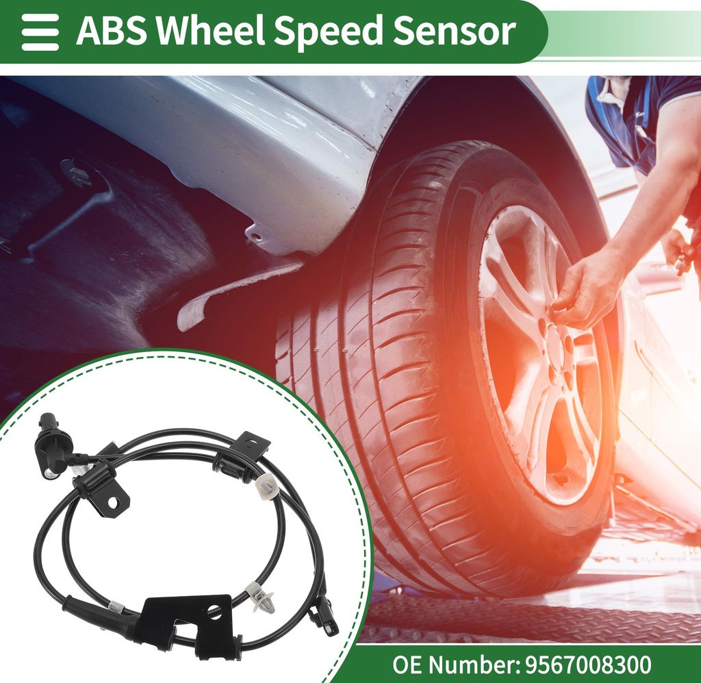ABS Radsensor ABS Sensor Set Nr.9567008300 für Hyundai Elantra 2007-2016 1 Stück Links Vorne