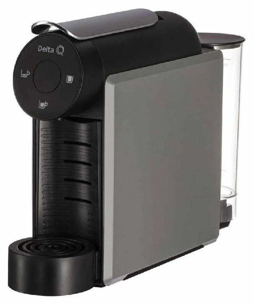 Delta Mini Qool Kapselkaffeemaschine Delta Q Grau