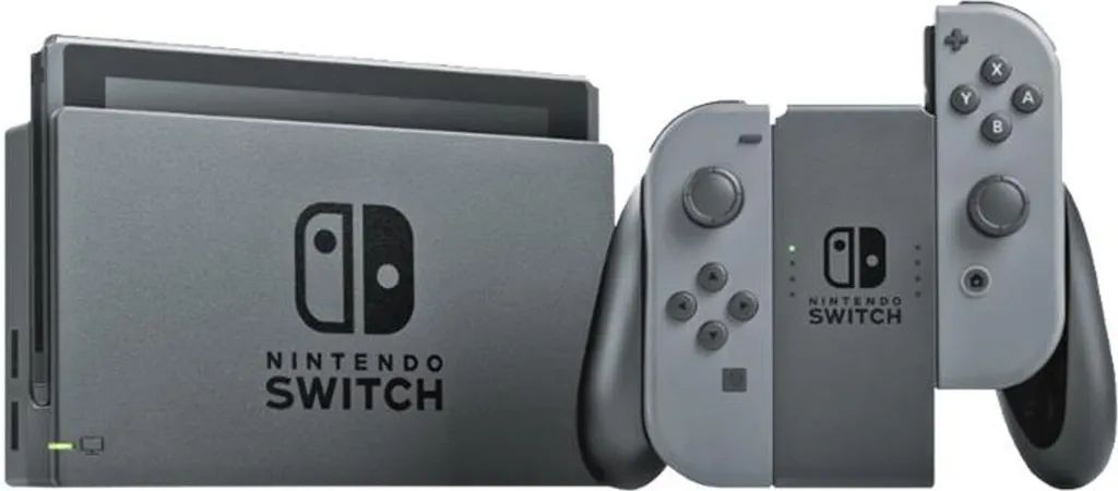 Nintendo Switch Konsole, Farbe: Grau