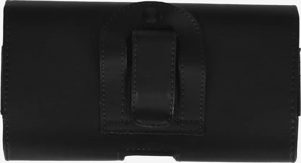 Marsupio Smartphone da Cintura XXL Soft-Touch Nero - Comfort e Stile