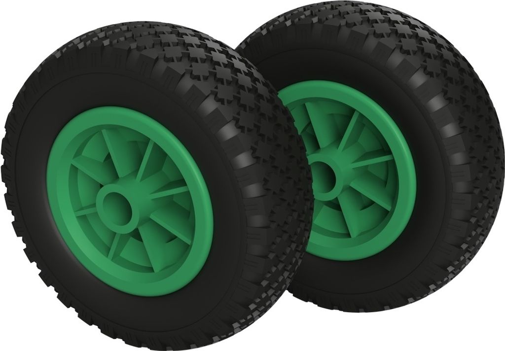 2 x Polyuretánové koleso ø 200 mm 2.50-4 klzné ložisko roll Obrázok produktu 