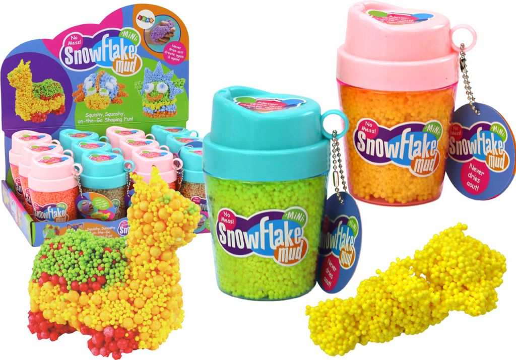 Leantoys Squishy Styroporbälle in einem gelben Becher