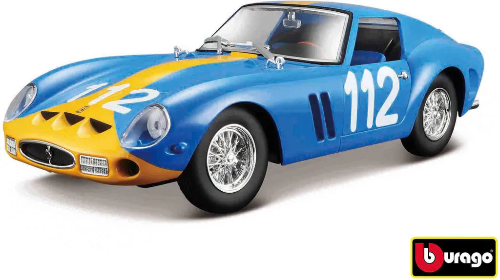 Ferrari 250 GTO 1:24 Bburago Kit 18-26588 - Maquette Sans Colle ni Peinture