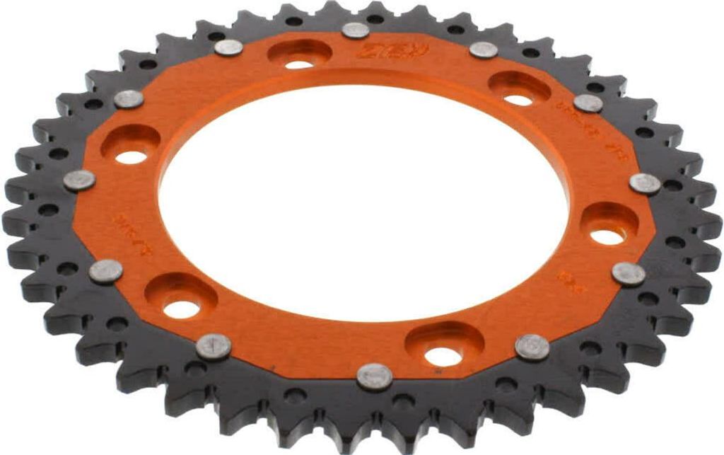 ZF 42 Zähne 525 Pitch Orange Schwarz Dual Zahnrad für KTM