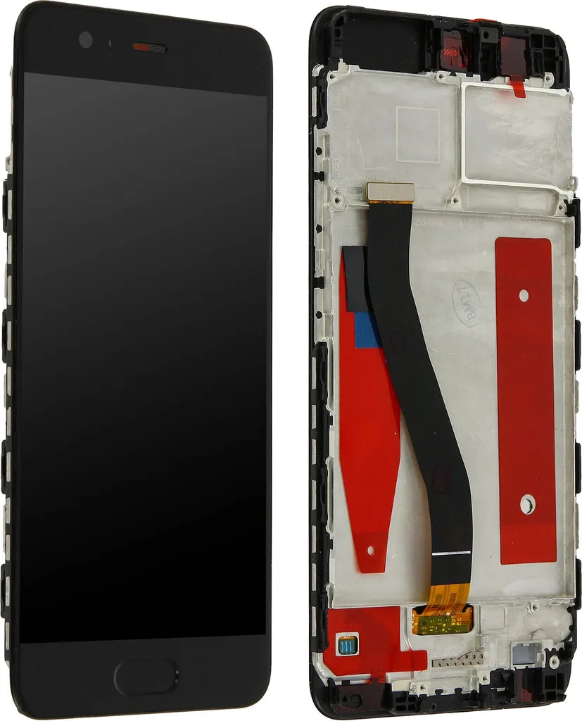 Kit Écran LCD Huawei P10 Noir avec Vitre Tactile et Châssis Inclus