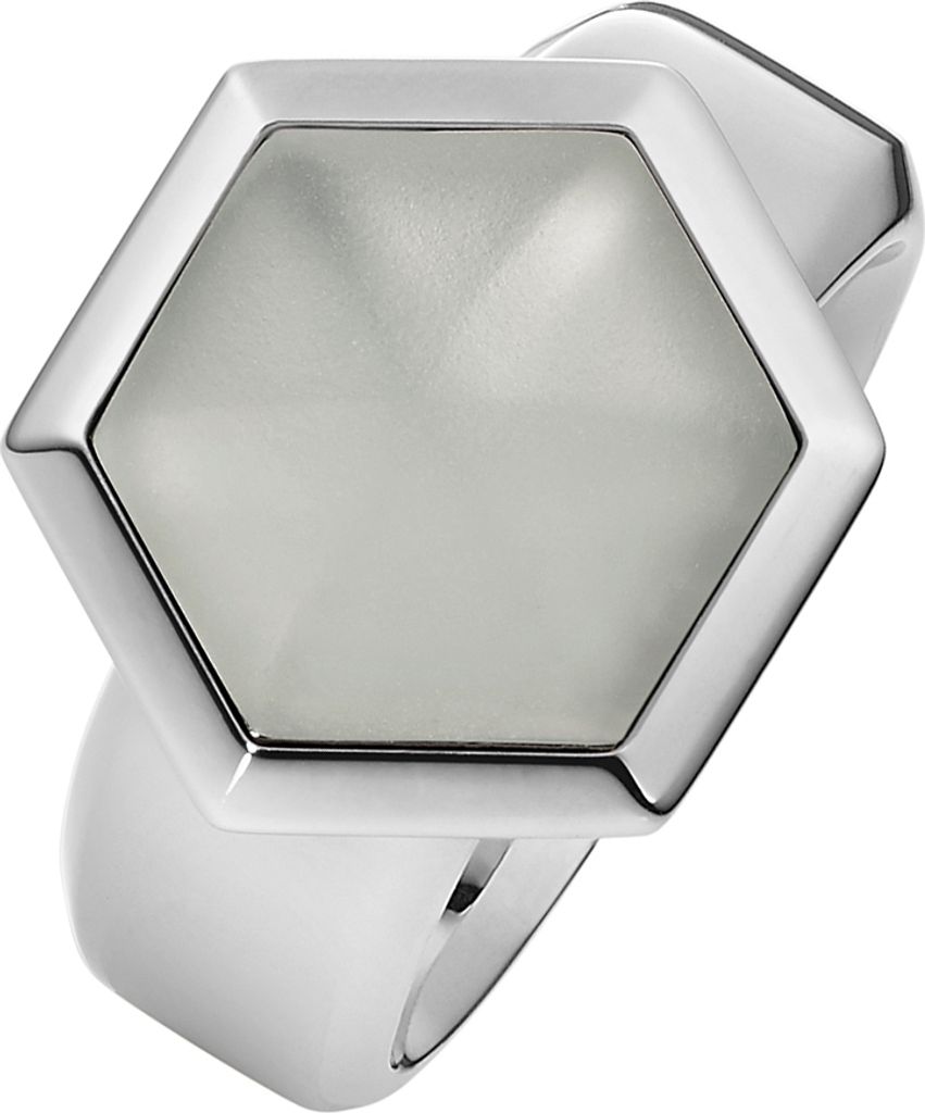 011873G52, 011873G58 Ring mit Bergkristall matt XEN