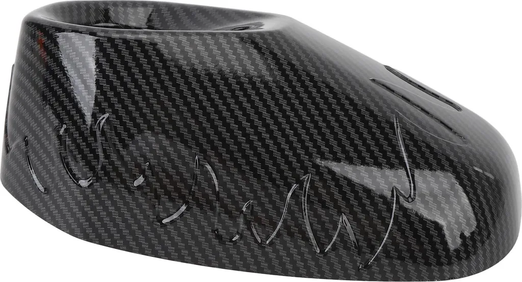 Protection embout échappement XMAX 300 2017-2022 style carbone