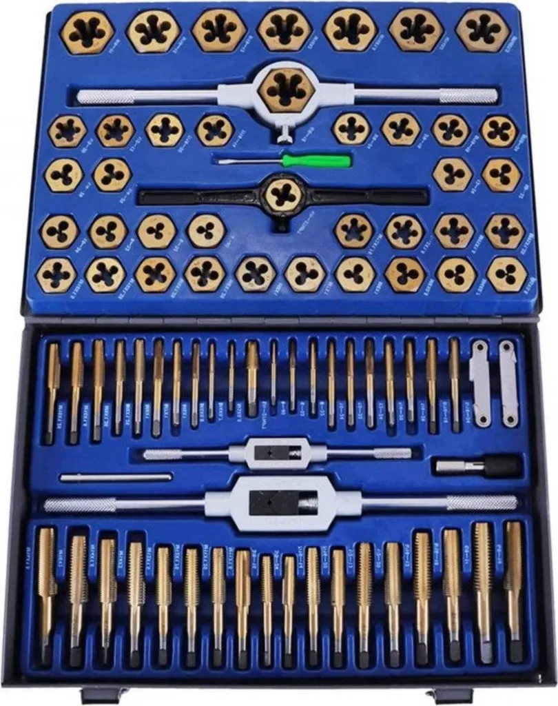 Set Maschi e Filiere PRO 86 Pezzi | Acciaio Tungsteno Titanio | Top Gamma