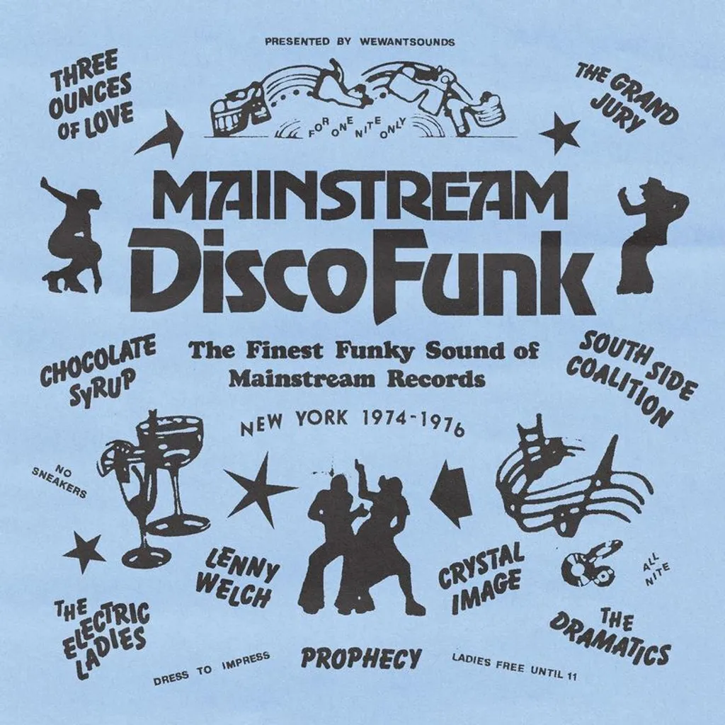 Vinyle Mainstream Disco Funk pressage sans craquement import Modulor