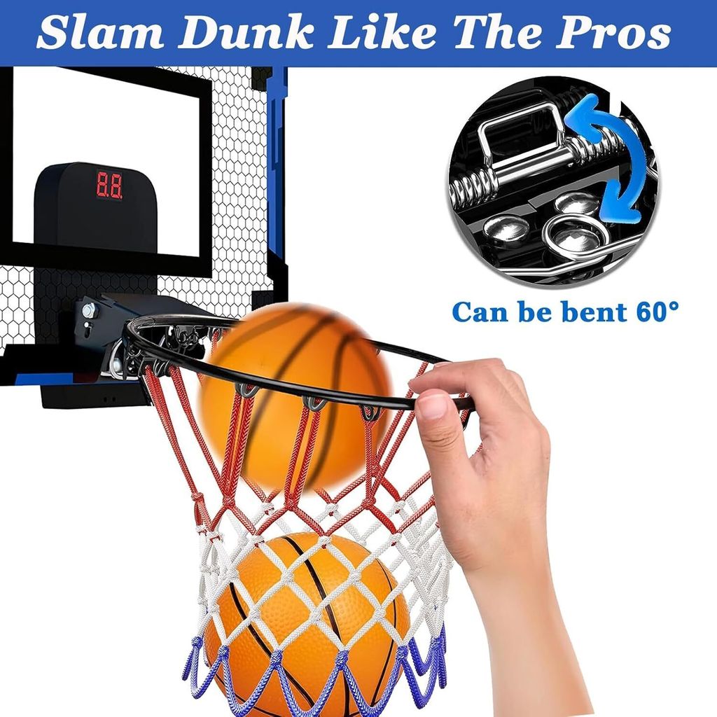 Indoor Mini-Basketballkorb mit digitaler Anzeige und Produktbild 3