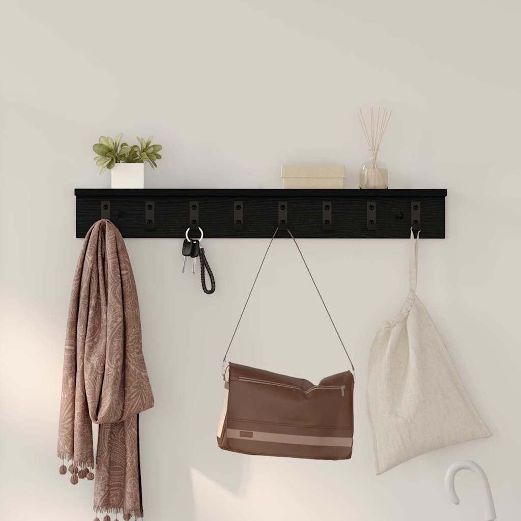 Maison Exclusive - Wandmontierter nachttisch Wandmontiert Schwarz Eichen-Optik