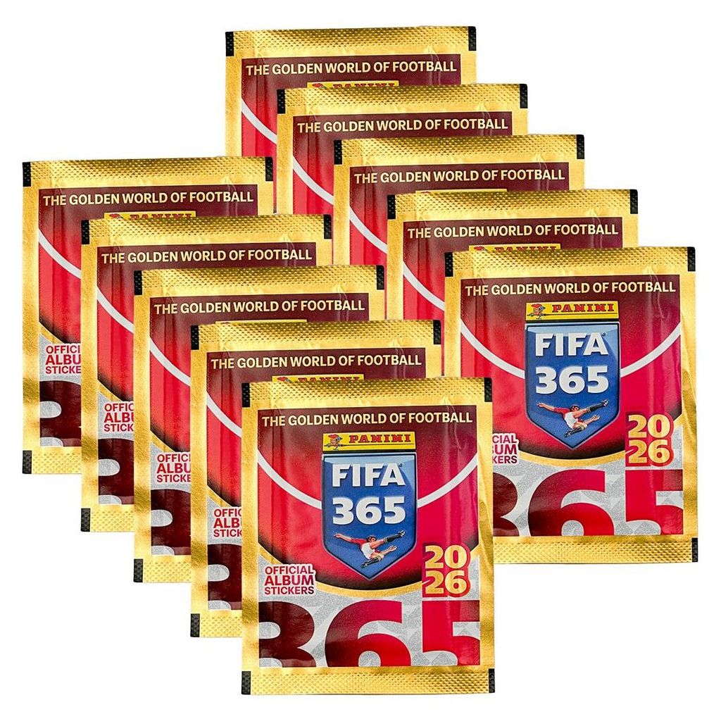Panini FIFA 365–2026 – naklejki kolekcjonerskie – 10 Zdjęcie produktu 