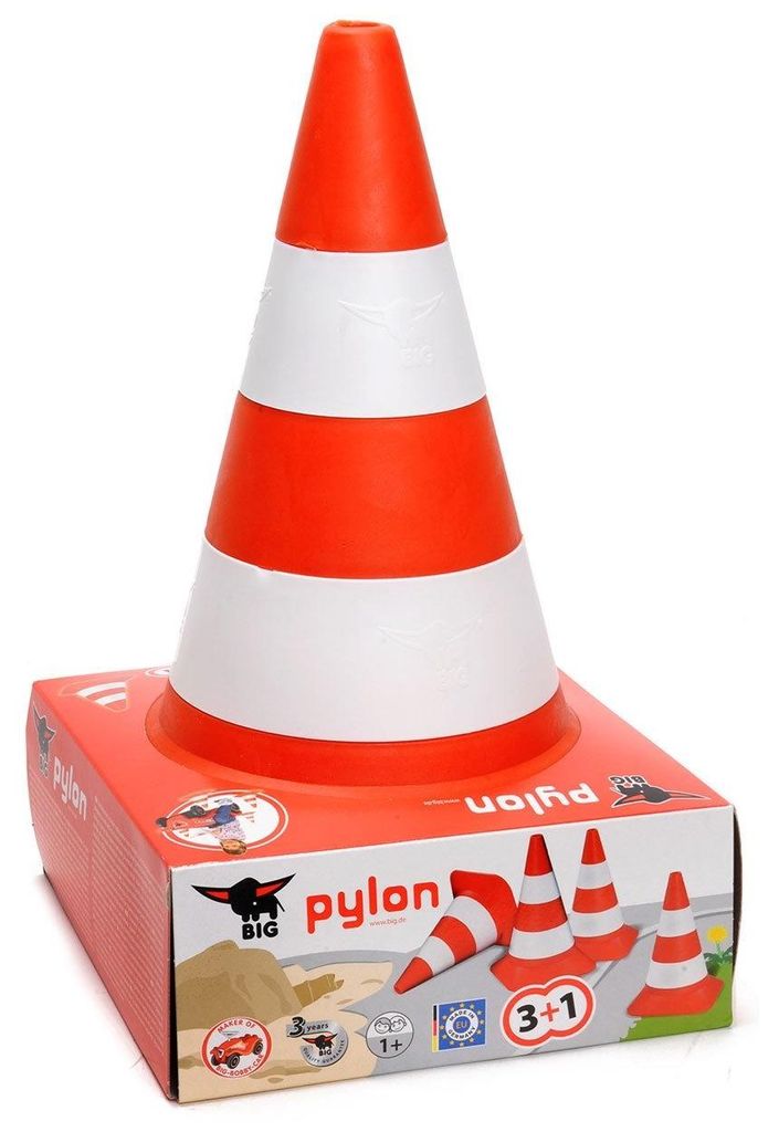 BIG - Cônes de signalisation, lot de 4, n° 1191 Image du produit 