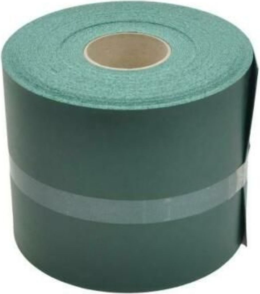 Sichtschutz Rolle 50m blickdicht PP Zaunfolie Sichtschutzfolie Windschutz für Doppelstabmatten Zaun Sichtschutzrolle - grün RAL 6005