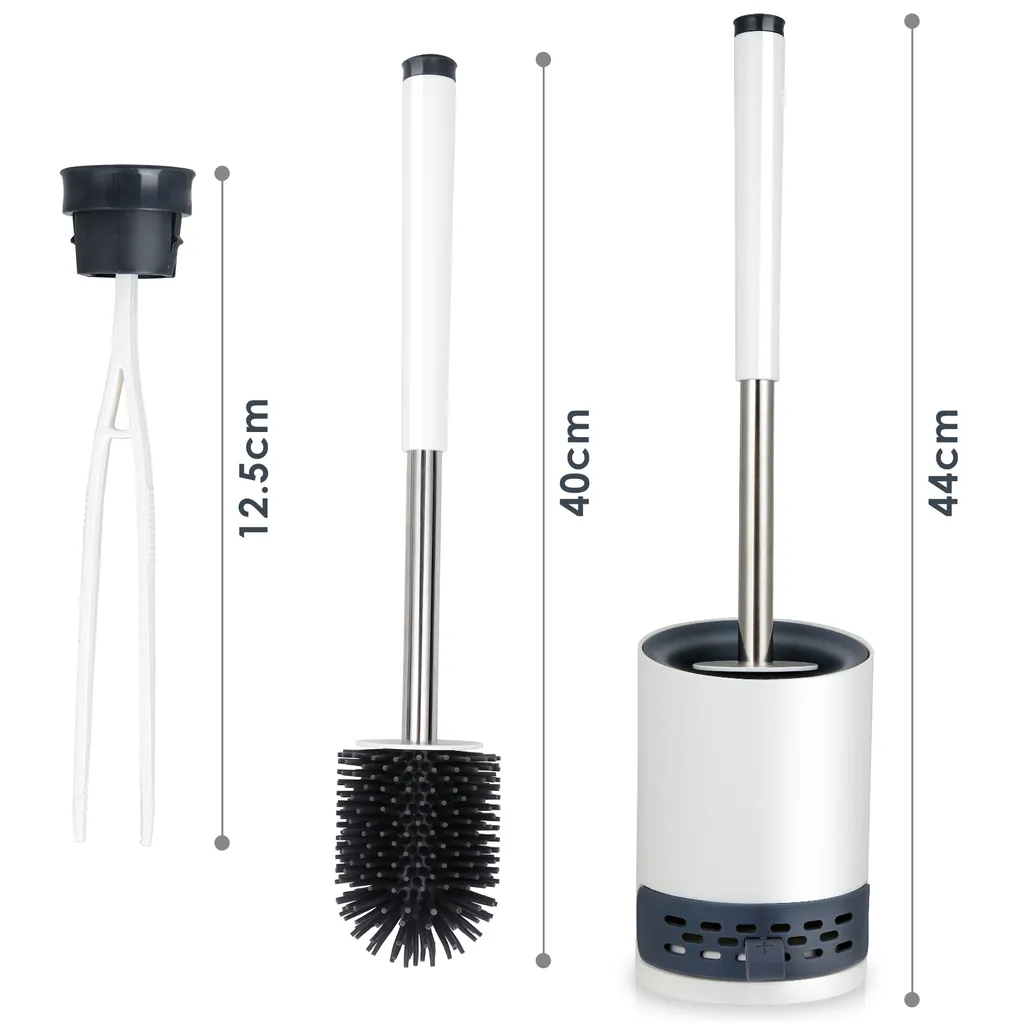 Scopino WC Silicone Autopulente - Mai più Gocce sul Pavimento - 2