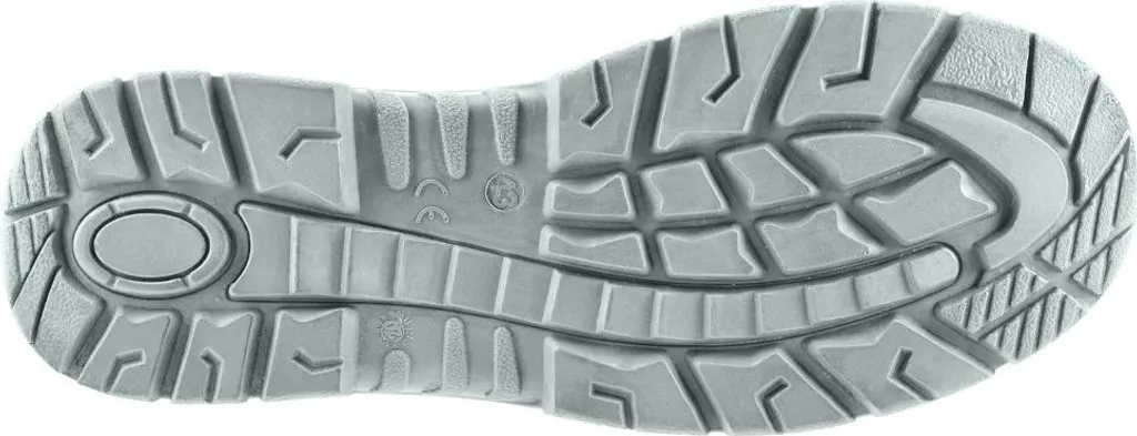 Chaussures de chantier légères Högert Naab S1P SRC Cuir Chamoisé T41 - 3
