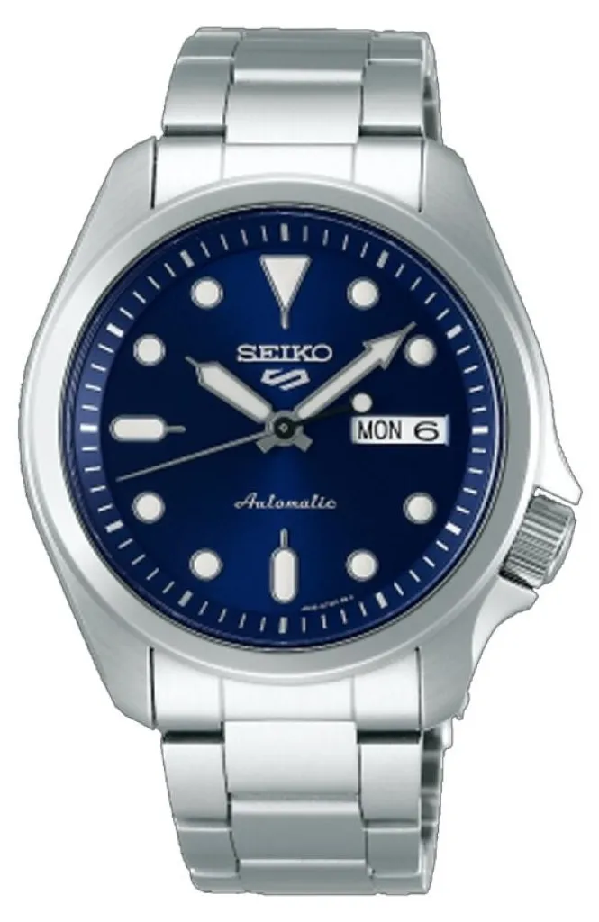 Montre automatique Seiko SRPE53K1 : fiabilité sans pile et style bleu