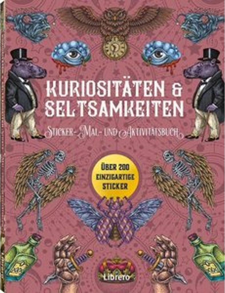 Kuriositäten & Seltsamkeiten - Stickerbuch Obrázok produktu 
