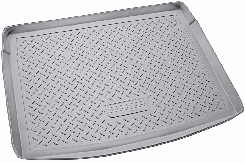 Gummi Kofferraumwanne für VW Golf 5 Schrägheck 1K1 | 2003-2008 | mit Notrad GRAU