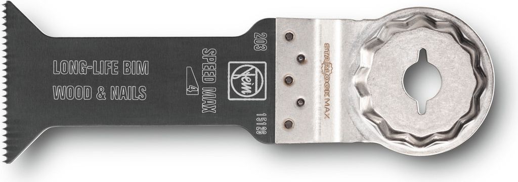 FEIN E-Cut Long-Life-Sägeblatt, Länge 78 mm, Breite 42 mm, VE 50 St, Aufnahme SLM